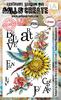 Sunflower Hummingbird - AALL And Create A6 Photopolymer Clear Stamp Set