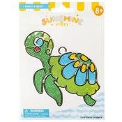 Turtle - Colorbok Sunshine Vibes Makit & Bakit Suncatcher Kit
