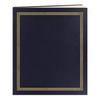 Navy Blue - Pioneer Post Bound Album With Buff Pages 11.75"X14"
