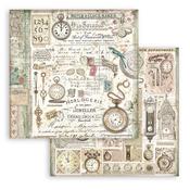 Clocks Paper - Brocante Antiques - Stamperia