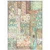 Fabric Patchwork Rice Paper - Brocante Antiques - Stamperia