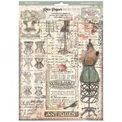 Brocante Antiques A4 Rice Paper Selection Pack - Stamperia