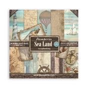 Sea Land 8x8 Paper Pad - Stamperia