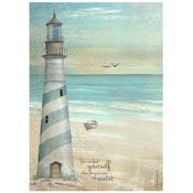 Lighthouse Rice Paper - Sea Land - Stamperia