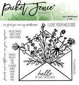 Like A Wildflower Stamps - Picket Fence Studios