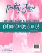 Cotton Candy Clouds Fabulously Glossy A2 Card Fronts - Picket Fence Studios