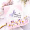 Fluttering Butterflies Stamp - Pinkfresh Studio