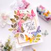 Fluttering Butterflies Stamp - Pinkfresh Studio