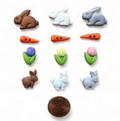 Bunny Fun Buttons - Buttons Galore & More