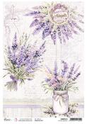 Cottage Romance A4 Rice Paper - Morning In Provence - Ciao Bella - PRE ORDER