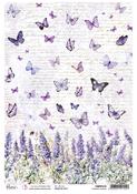 Fragrant Garden A4 Rice Paper - Morning In Provence - Ciao Bella