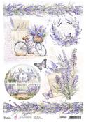 Whispering Dreams A4 Rice Paper - Morning In Provence - Ciao Bella - PRE ORDER