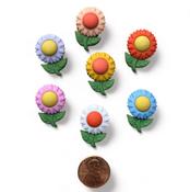 Floral Frenzy Buttons - Buttons Galore & More