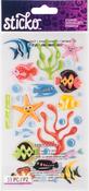 Tropical Fish - Sticko Vellum Stickers