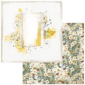 Tranquil Blossom Paper - Krafty Garden - 49 and Market - PRE ORDER