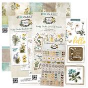 Krafty Garden Collection Bundle With 12x12 Chipboard - 49 and Market