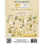 Color Swatch Ochre Mini Laser Cut Elements - 49 and Market