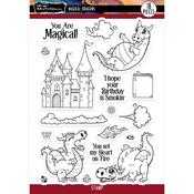 Magical Dragon Stamp Set - Brutus Monroe
