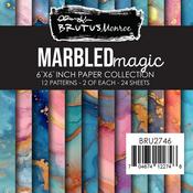 Marbled Magic 6x6 Paper Pad - Brutus Monroe