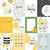 Journaling 3x4 Cards Paper - Happy As Can Bee - Echo Park - PRE ORDER