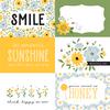 Journaling 6x4 Cards Paper - Happy As Can Bee - Echo Park - PRE ORDER