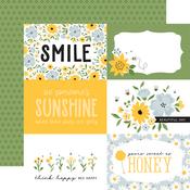 Journaling 6x4 Cards Paper - Happy As Can Bee - Echo Park - PRE ORDER