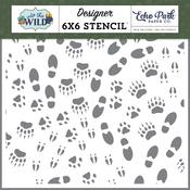 Trail Tracks Stencil - Into The Wild - Echo Park