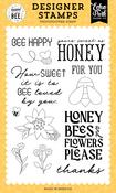 Bee Happy Stamp Set - Happy As Can Bee - Echo Park