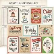 Baking Journaling Cards Paper - Roll With It - Carta Bella - PRE ORDER