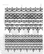 Crochet Trims Stamp by Tim Holtz - Stampers Anonymous