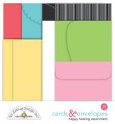 Happy Healing Assortment Cards & Envelopes - Doodlebug - PRE ORDER