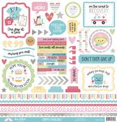 Happy Healing This & That Stickers - Doodlebug