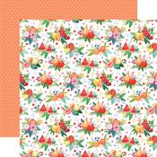 Freshly Picked Bunches Paper - Fruit Stand - Carta Bella - PRE ORDER