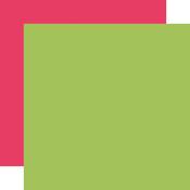 Green - Pink Paper - Fruit Stand - Carta Bella - PRE ORDER