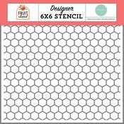 Sweet As Honeycomb Stencil - Fruit Stand - Carta Bella - PRE ORDER