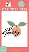 Just Peachy Die Set - Fruit Stand - Carta Bella - PRE ORDER