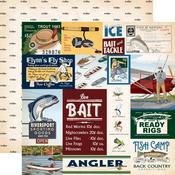 Multi Journaling Cards Paper - Gone Fishing - Carta Bella - PRE ORDER