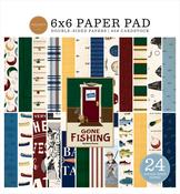 Gone Fishing 6x6 Paper Pad - Carta Bella - PRE ORDER