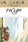 Cowboys Recipe Cards - Recipe Cards - Echo Park - PRE ORDER