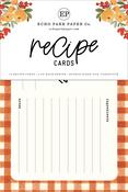 Hello Autumn Recipe Cards - Recipe Cards - Echo Park - PRE ORDER