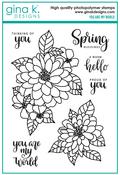 You Are My World Stamp Set - Gina K Designs