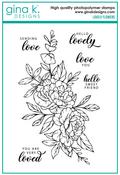 Lovely Flowers Stamp Set - Gina K Designs