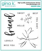 Modern Floral Stamp Set - Gina K Designs