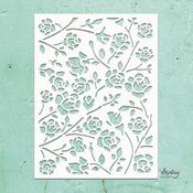 Rosebuds Stencils -  Mintay Papers - PRE ORDER