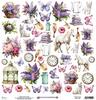 Lilac Garden Elements Paper - Mintay Papers