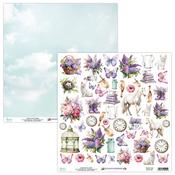 Lilac Garden Elements Paper - Mintay Papers