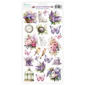 Lilac Garden Elements Paper Stickers - Mintay Papers