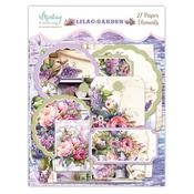 Lilac Garden Paper Elements - Mintay Papers