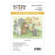 Flower Market - Spring Has Sprung House Mouse Cling Rubber Stamp - Stamperndous