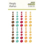 Say Cheese Wild Glossy Enamel Dots - Simple Stories - PRE ORDER